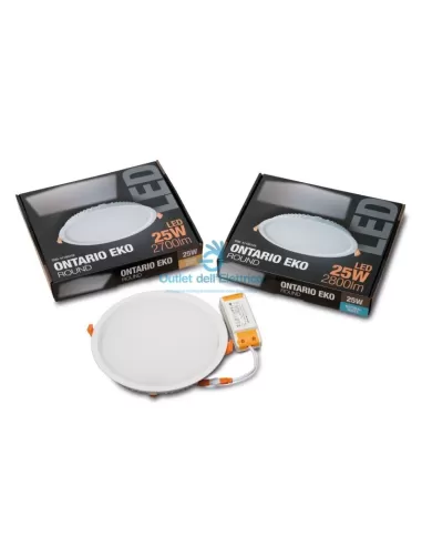 Wiva 41100122 Wpl ontario eco-rd dwl 25w w